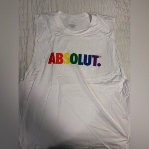 ABSOLUT Rainbow Logo Tank Top